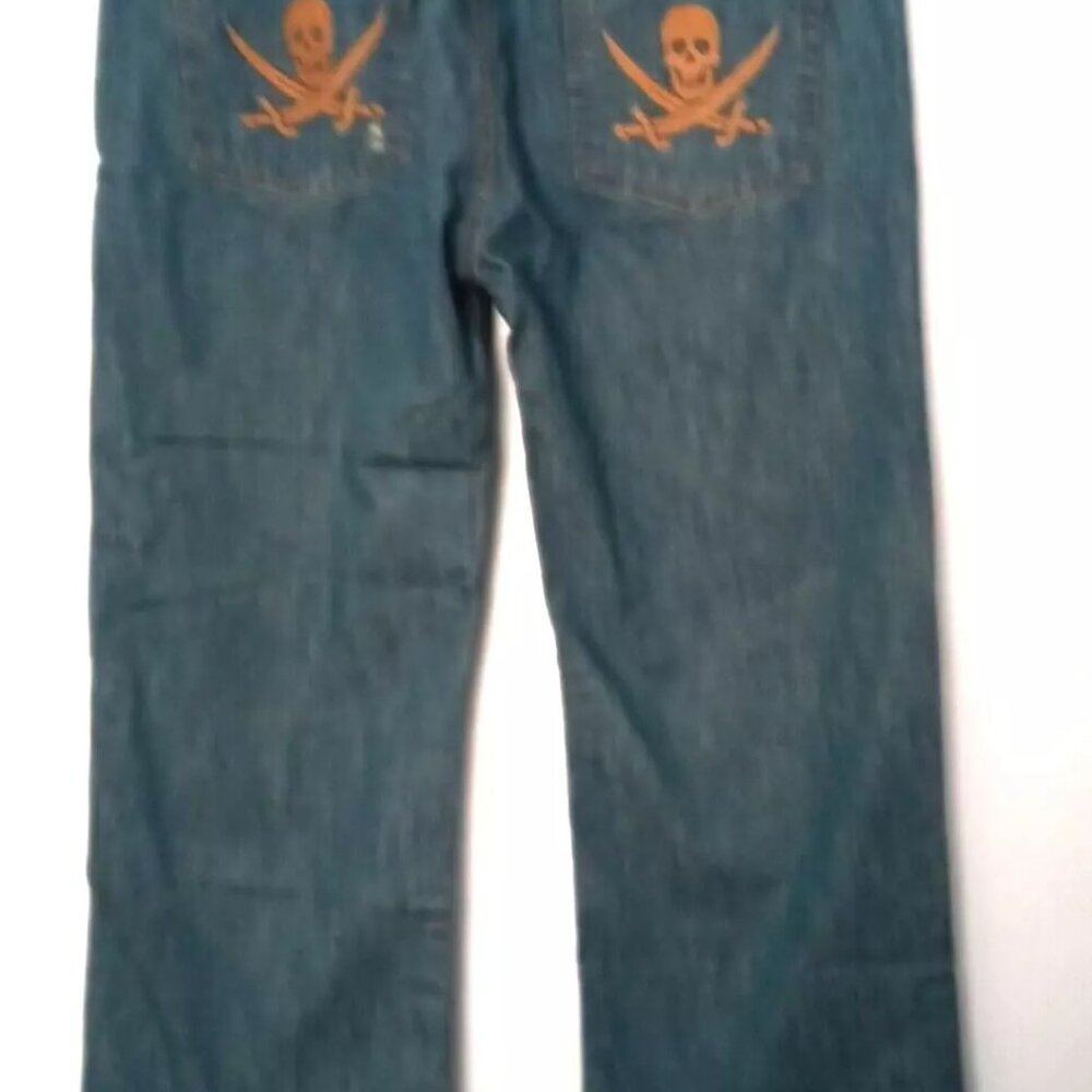 England's Dreaming Keanan Duffty Pirate Jeans Mens   36x30 Grunge Distressed